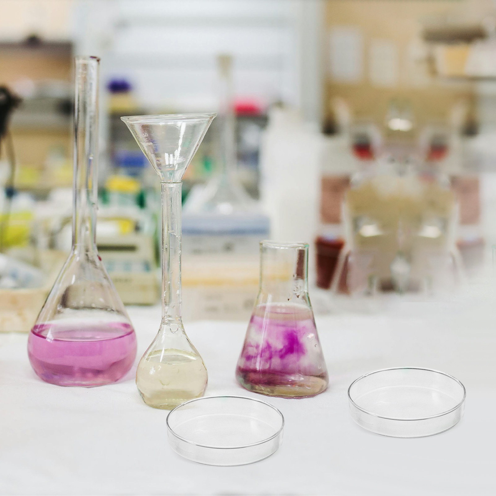Glass Petri Dish Laboratory Fl - Agar Tissue Culture บทวิจารณ์และราคา