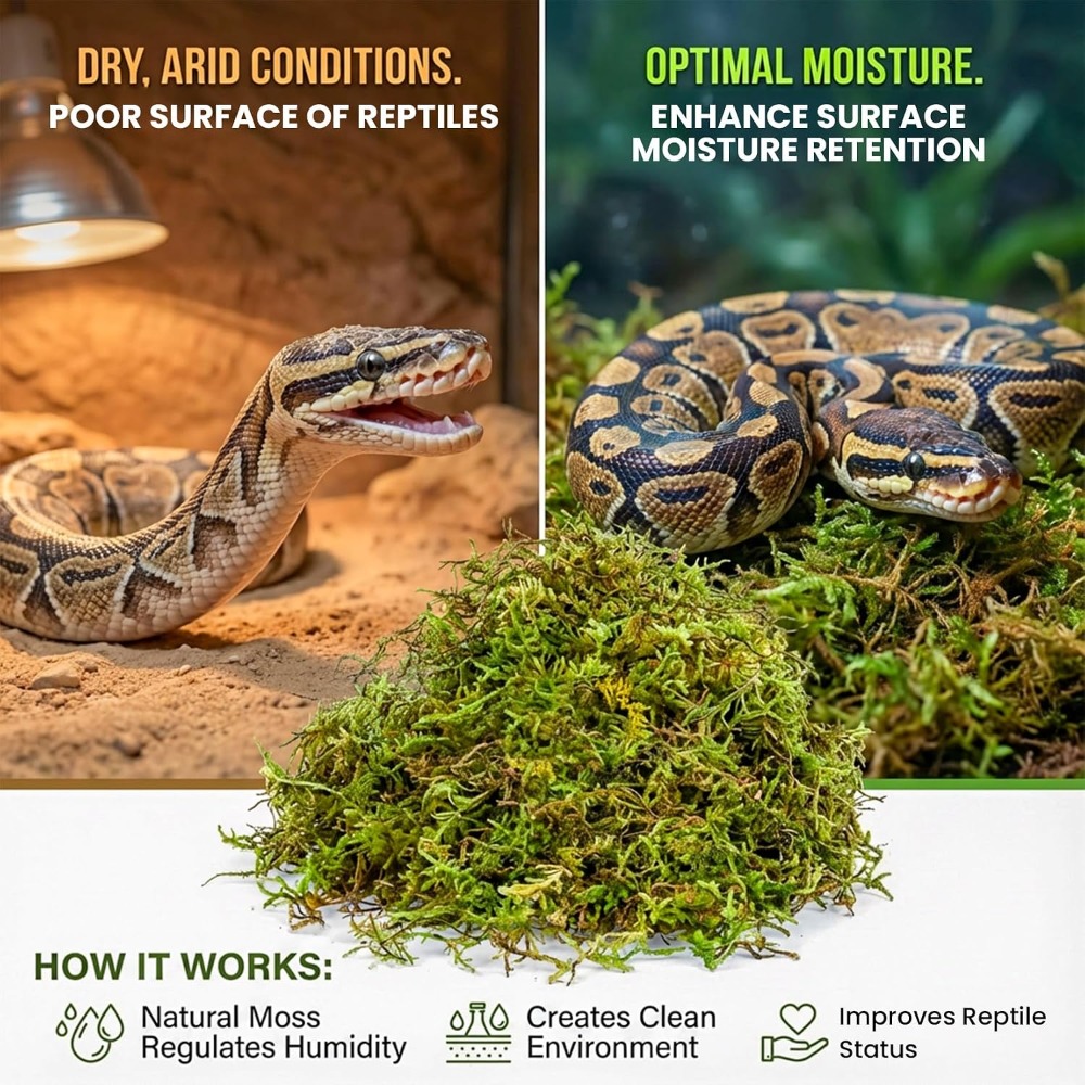 Sphagnum Moss for Reptiles - G - Sphagnum Moss Dry บทวิจารณ์และราคา