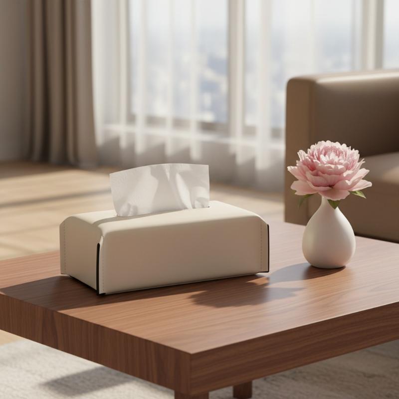 [C] Luxury Tissue Box Leather  - Agar Tissue Culture บทวิจารณ์และราคา