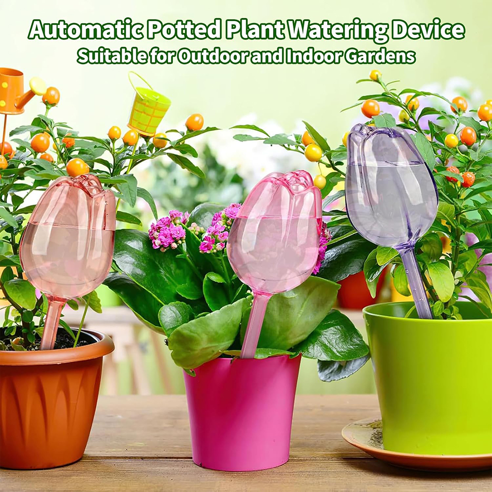 2/4pcs Tulip-Shaped Self-Water - Self Watering Insert บทวิจารณ์และราคา