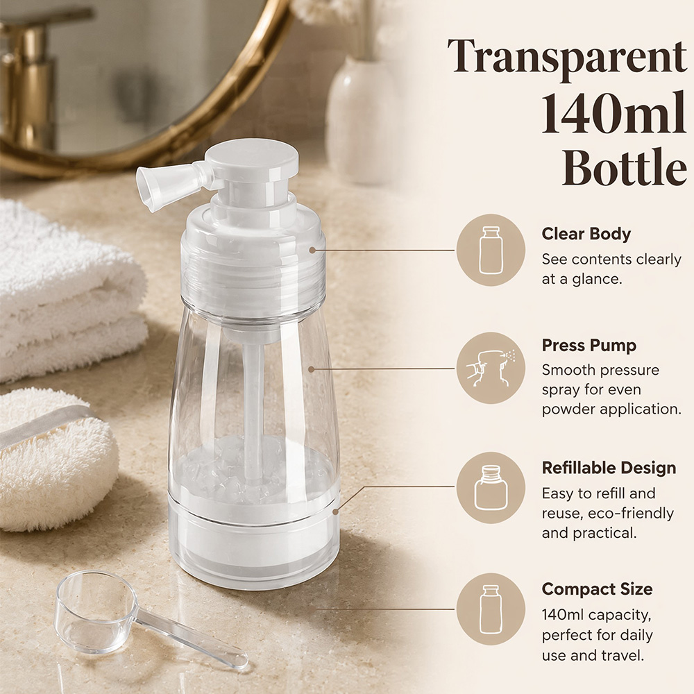 140ml Press-Type Dry Powder Sp - Misting Bottle Fine บทวิจารณ์และราคา