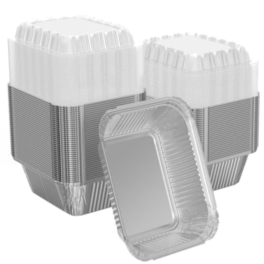 25 Pack Rectangular Disposable - Plastic Dome Clear บทวิจารณ์และราคา