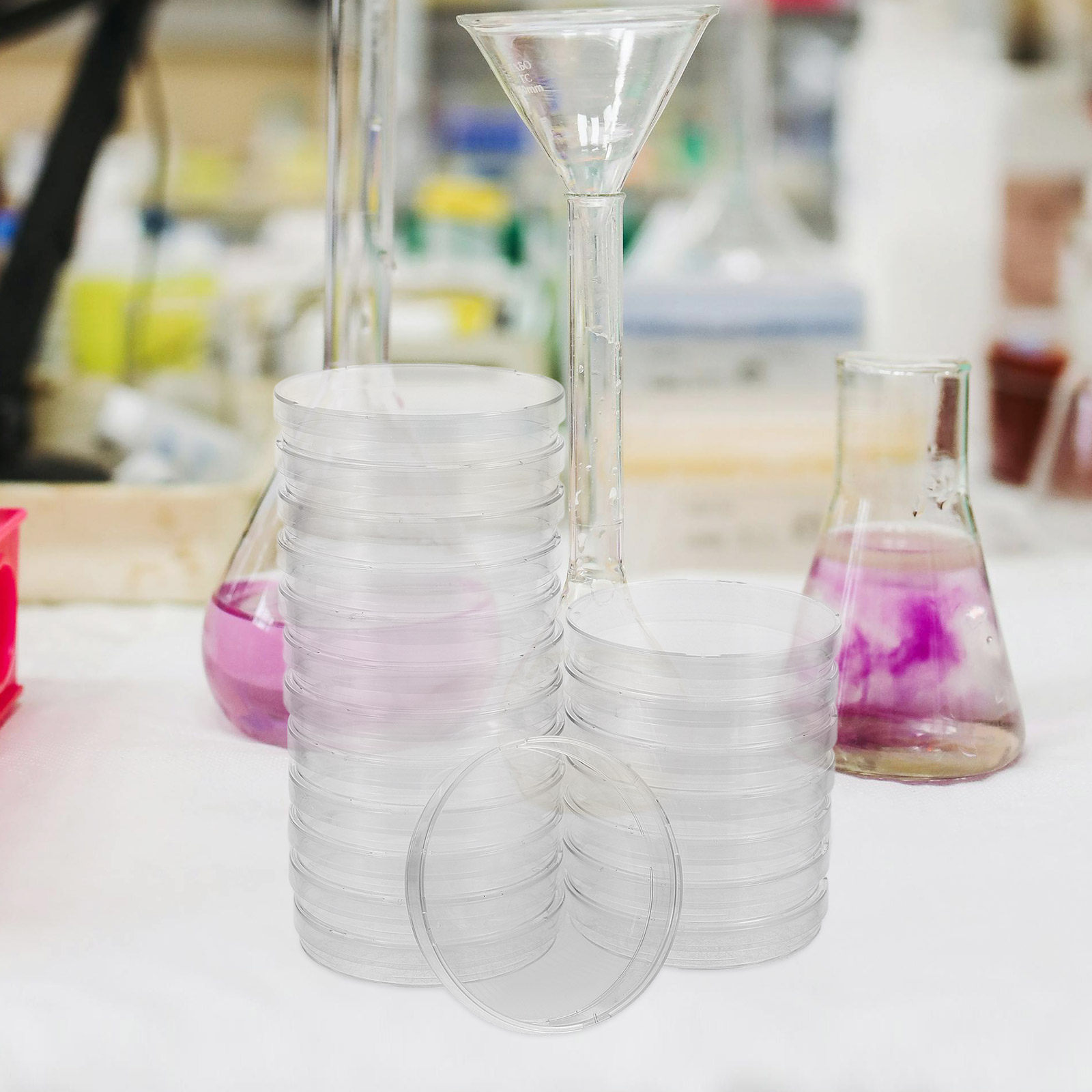 20Pcs Clear Sterile Petri Dish - Agar Tissue Culture บทวิจารณ์และราคา
