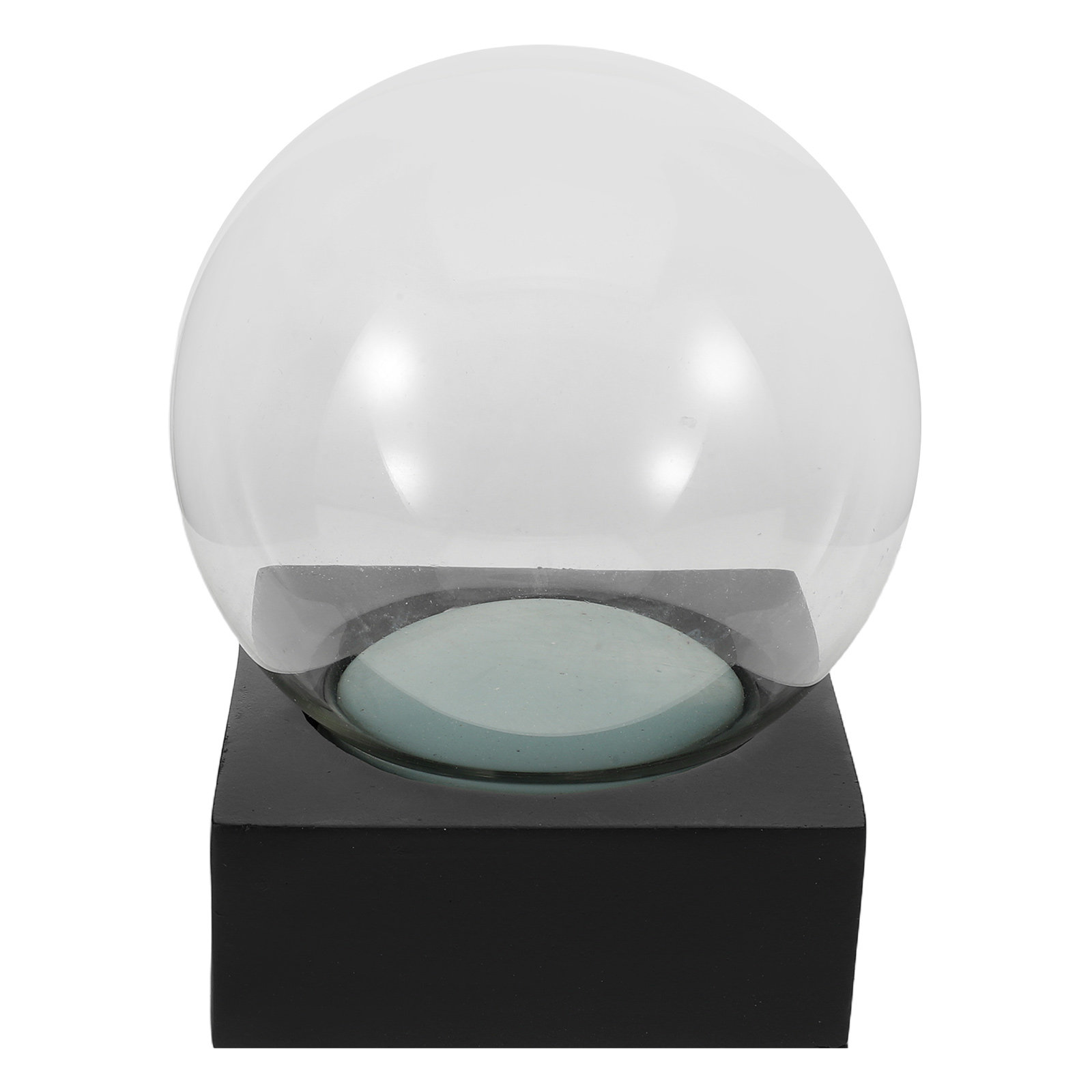 Glass Snow Globe DIY Kit Thick - Plastic Dome Clear บทวิจารณ์และราคา