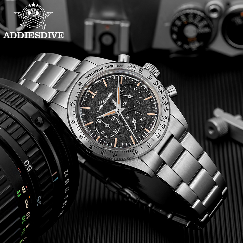 ADDIESDIVE 0S20 Chronograph Qu - Plastic Dome Clear บทวิจารณ์และราคา