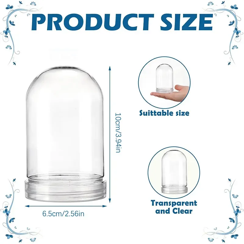 Clear Plastic Dome Display Cas - Plastic Dome Clear บทวิจารณ์และราคา