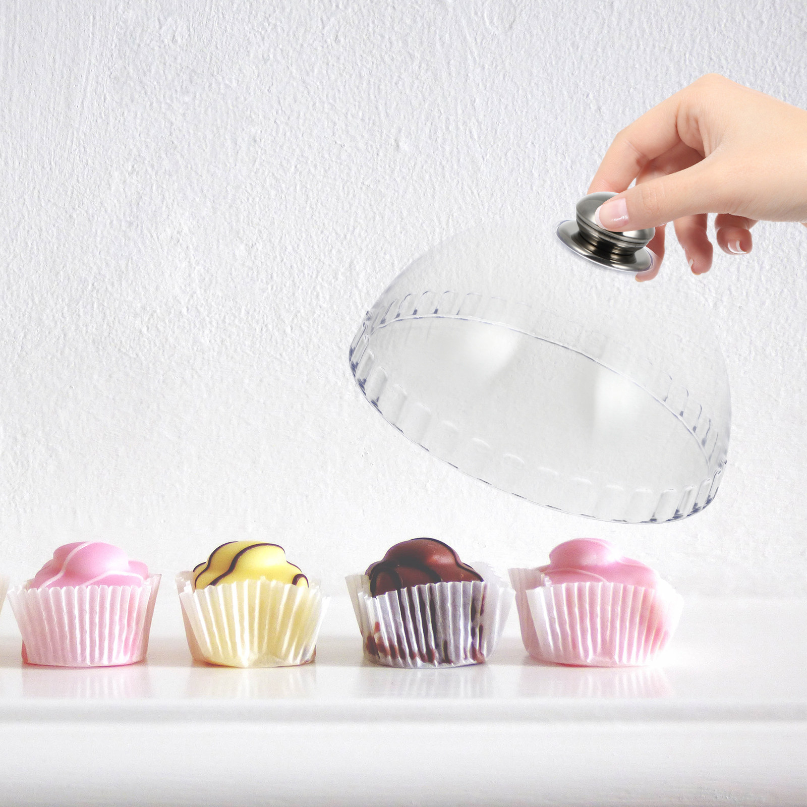 Clear Plastic Dome Food Cover  - Plastic Dome Clear บทวิจารณ์และราคา