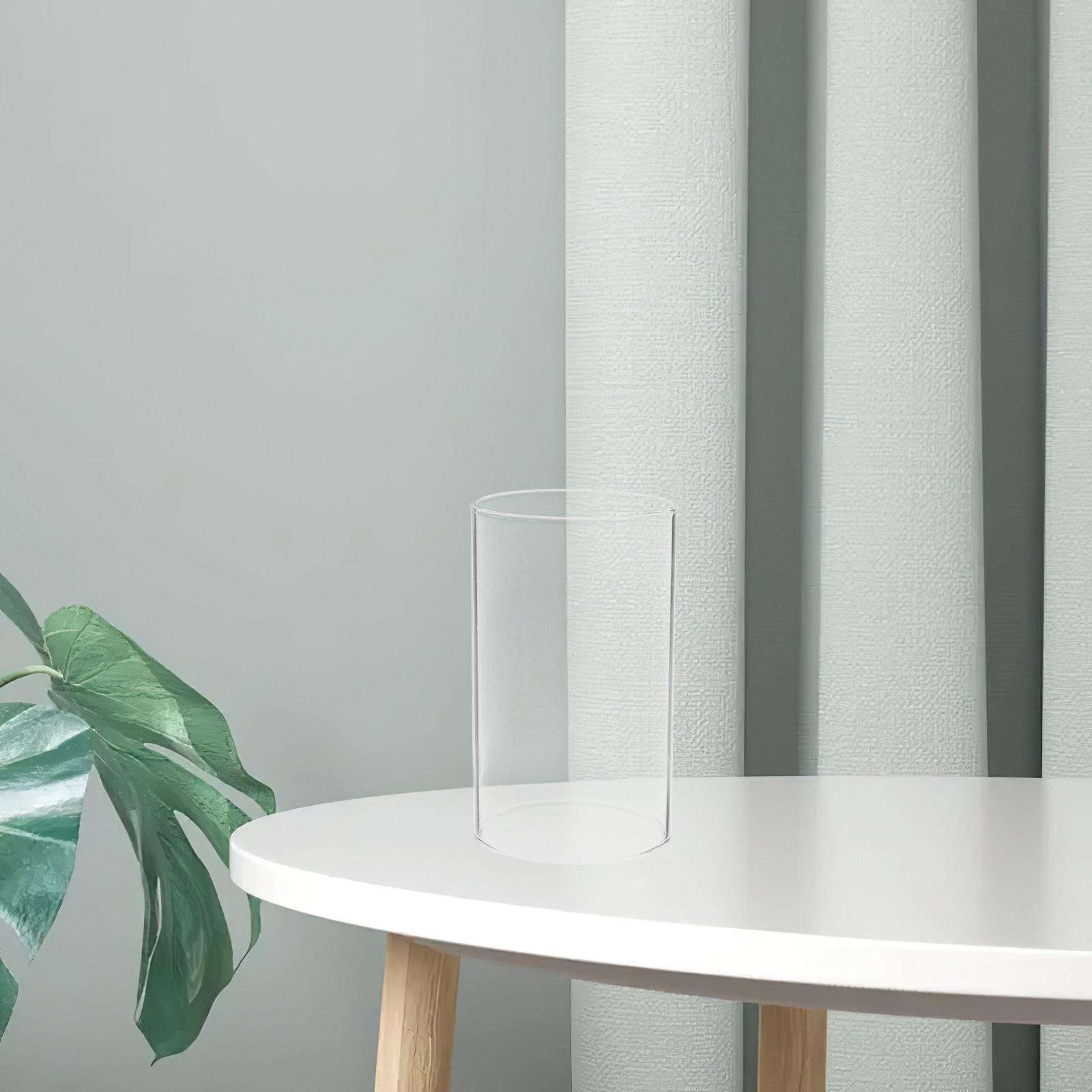 Clear Glass Cylinder Cover Tra - Plastic Dome Clear บทวิจารณ์และราคา